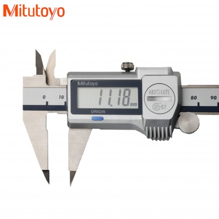 Mitutoyo日本三丰尖爪数显游标卡尺573-621-20 625 0-150mm测量